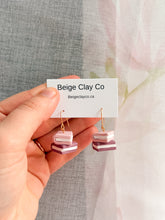 Load image into Gallery viewer, Stacked book dangles ~ 2 colours
