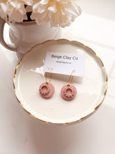 Load image into Gallery viewer, Circle hoops ~ 4 colour options
